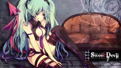 Hatsune miku vocaloid tails soft shading