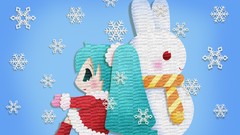 Hatsune miku vocaloid twintails