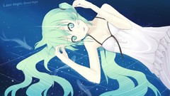 Hatsune miku vocaloid twintails