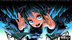 Hatsune miku vocaloid twintails