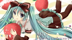 Hatsune miku vocaloid twintails
