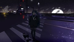 Hatsune miku vocaloid twintails