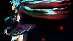 Hatsune miku vocaloid twintails detached sleeves