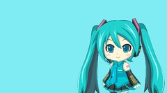 Hatsune miku vocaloid twintails hair ornaments Simple 
