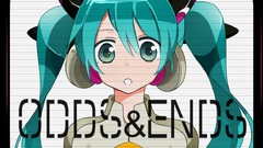 Hatsune miku vocaloid twintails ODDS and ENDS