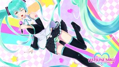 Hatsune miku vocaloid underwear panties twintails detached 