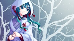 Hatsune miku vocaloid yuki miku Japanese clothes Vocaloid 