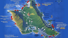 Hawaii Maps oahu