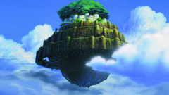 Hayao miyazaki floating islands