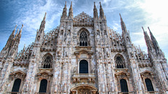 HDR Photography blue skies cathedrals