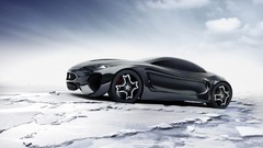 HDR Photography concept cars