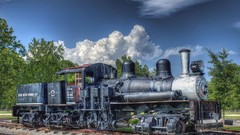 HDR Photography trains Shay Class C