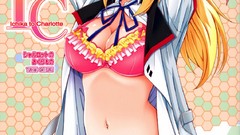 Head Cover navel Arms jackets long hair anime girls lingerie 