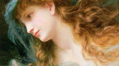 Head paintings nymph portraits Sophie Gengembre Anderson