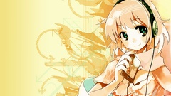 Headphones Anime anime girls