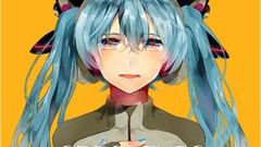 Headphones Anime anime girls blue eyes hatsune miku vocaloid 