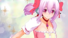 Headphones Anime anime girls mahou shoujo madoka magica super 