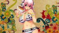 Headphones Anime anime girls super sonico