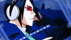 Headphones Anime bleach Ishida Uryuu vector art
