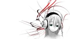 Headphones anime girls
