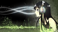 Headphones anime girls