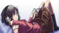 Headphones anime girls
