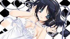 Headphones anime girls