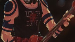 Headphones Anime guitars tengen toppa gurren lagann Kamina