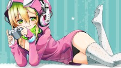 Headphones Anime Manga anime girls