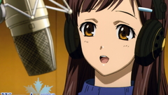 Headphones Anime microphones White