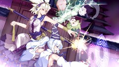 Headphones Anime touhou toyosatomimi no miko mononobe no futo 