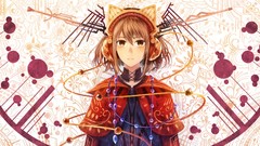 Headphones Beads brunettes nekomimi