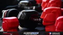 headphones black red Technology
