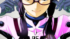 Headphones blue eyes lens