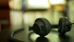 Headphones Blur wires