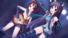 Headphones brunettes k -