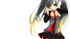 Headphones brunettes vocaloid hatsune