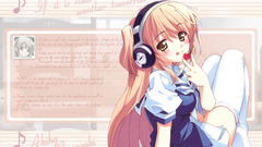Headphones girl Anime