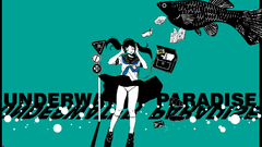 Headphones girl Anime