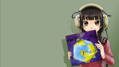 Headphones girl Anime