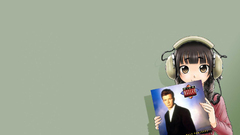 Headphones girl rick astley