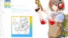 Headphones Guns school uniforms