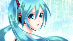 Headphones hatsune miku vocaloid