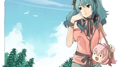Headphones hatsune miku vocaloid