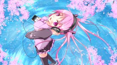 Headphones ipod hatsune miku vocaloid sakura miku Vocaloid 