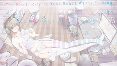 Headphones lingerie panties stockings