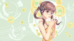 Headphones meganekko