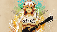 Headphones Music anime girls