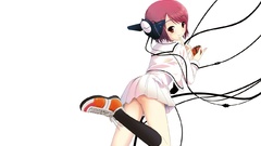 Headphones Music Simple Background