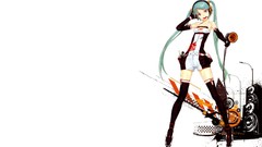 Headphones Music vocaloid gloves